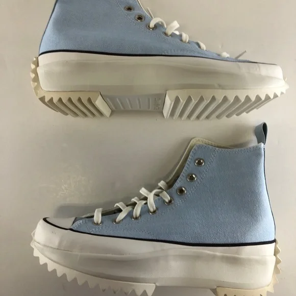 Converse Summer Denim Run Star Hike Blue Mens 9 Unisex Casual Lifestyle … - Picture 8 of 12